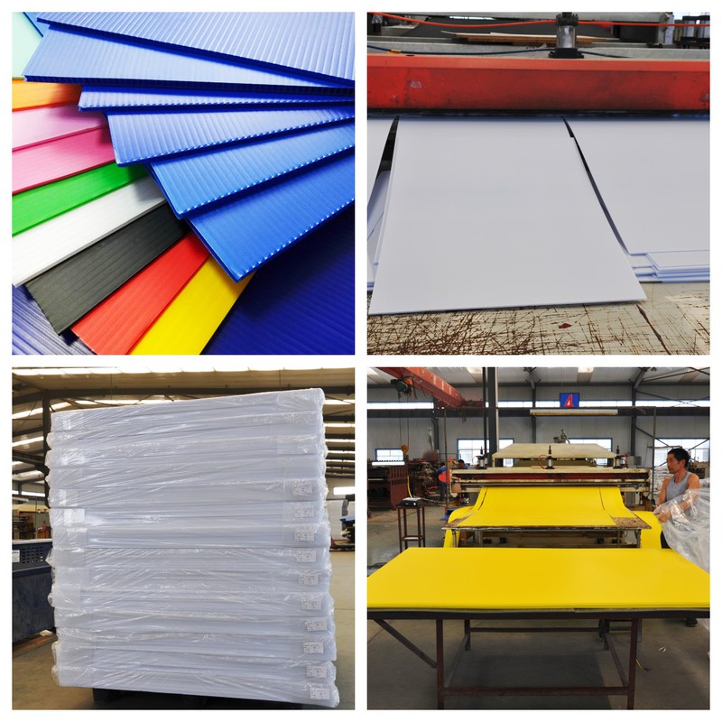 Eco-Friendly Fluted Corrugated PP Sheet Eco-Friendly Fluted Corrugated PP Sheet