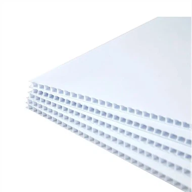 Papan Tanda Plastik Beralun