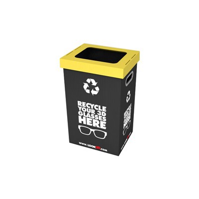 Tong Kitar Semula Plastik Beralun PP