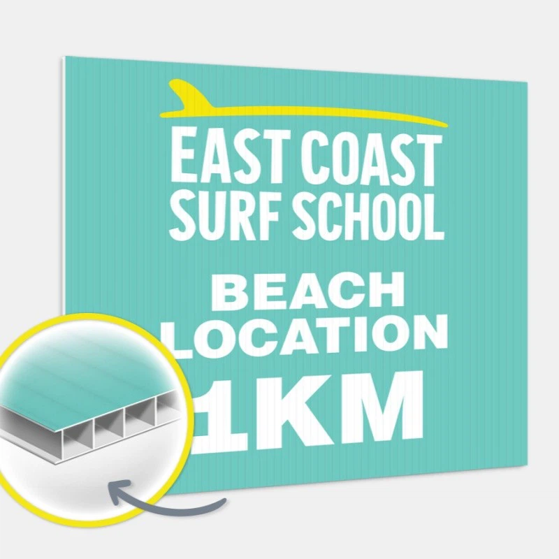 Corrugated Plastic Advertising Sign suppliers