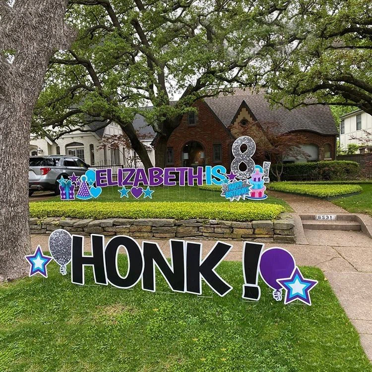 Holiday Plastic Lawn Yard Signs suppliers